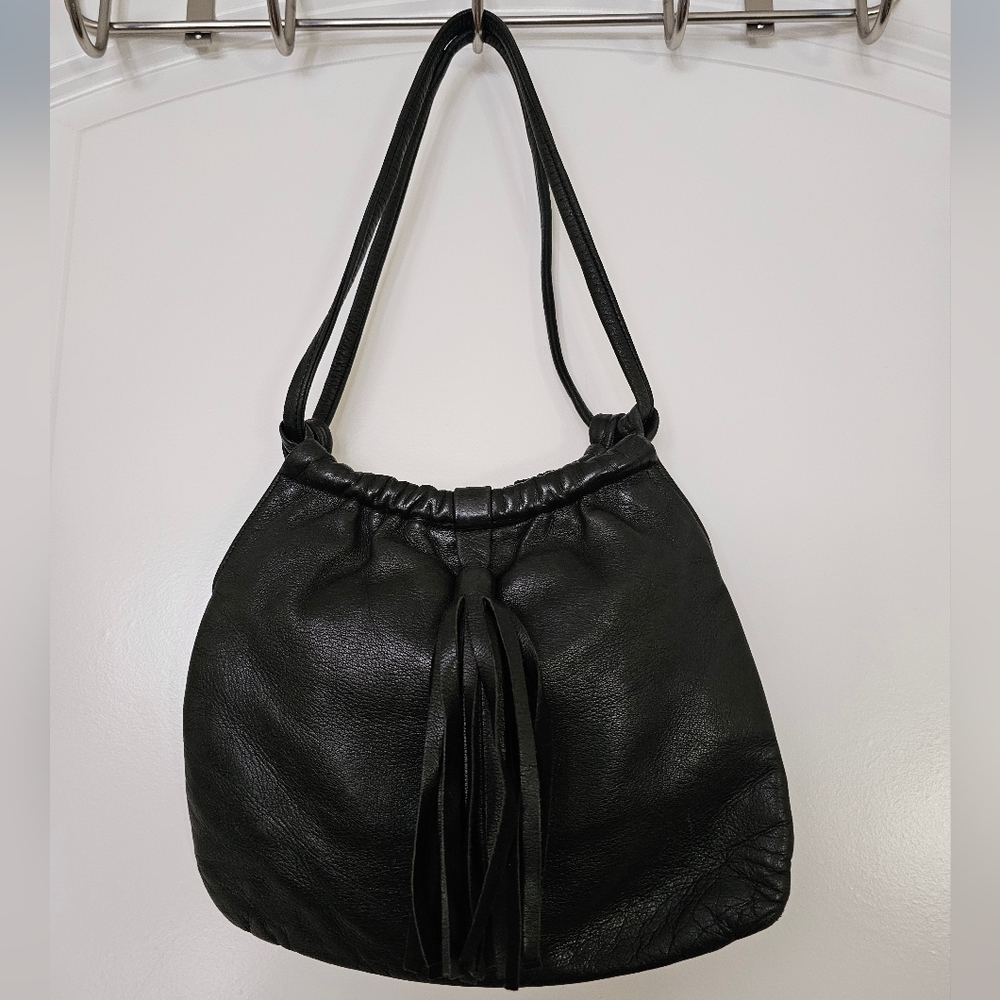E.D. Modell Black Leather Purse